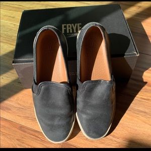 Frye Leather Slip Ons